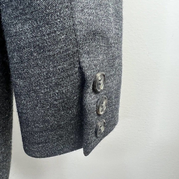 Emanuel Ungaro Double Breasted Wool Blazer Jacket Size 10/44 Knit - Picture 8 of 15